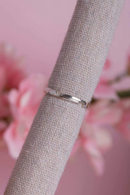 Bague souvenir en argent 925 fait main - bijou souvenir poils de chien chat crins de cheval cendres animales - Les Bijoux Étoilés