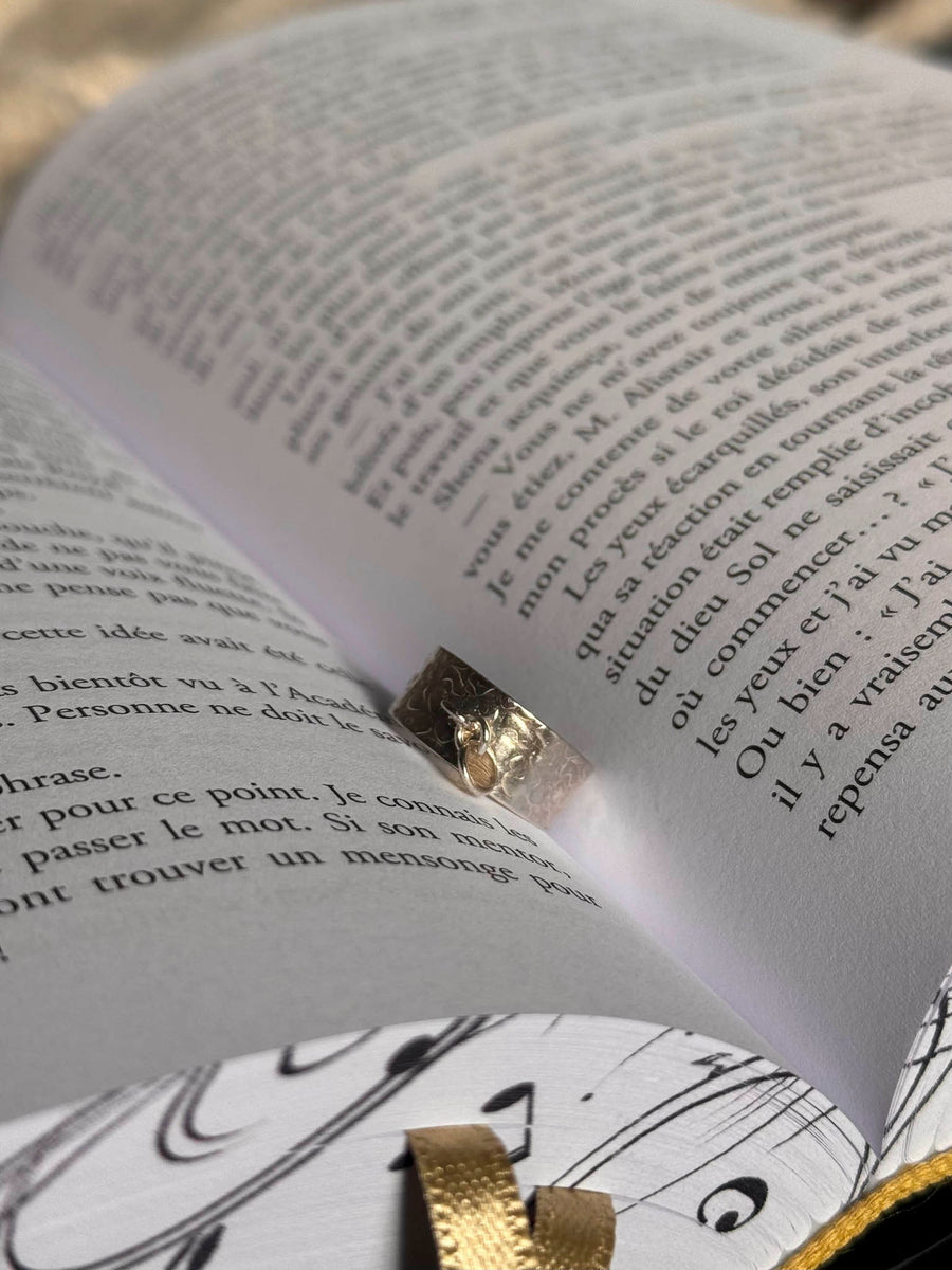Bague Halo céleste