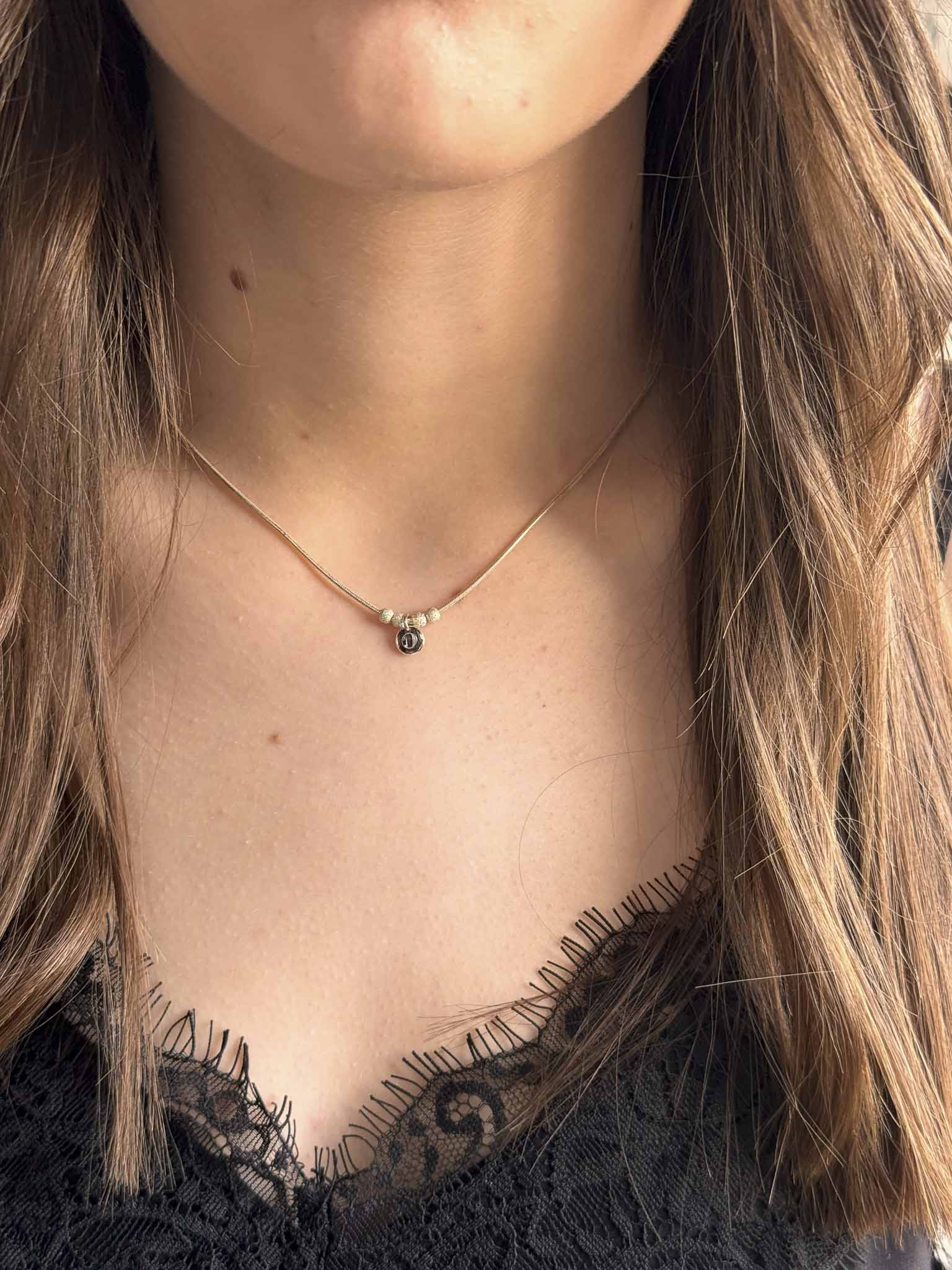 Collier souvenir Comète en argent 925 fait main - bijou souvenir poils de chien chat crins de cheval cendres animales - Les Bijoux Étoilés