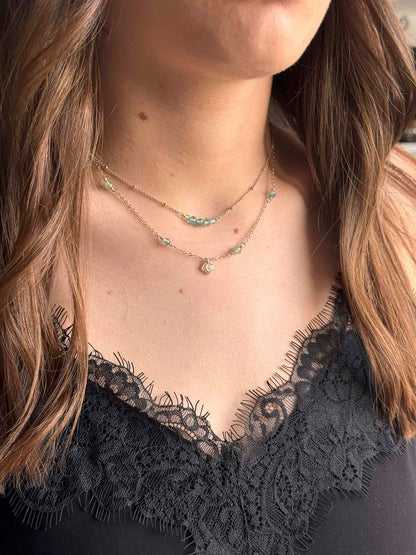 Collier souvenir Météore en argent 925 fait main - bijou souvenir poils de chien chat crins de cheval cendres animales - Les Bijoux Étoilés