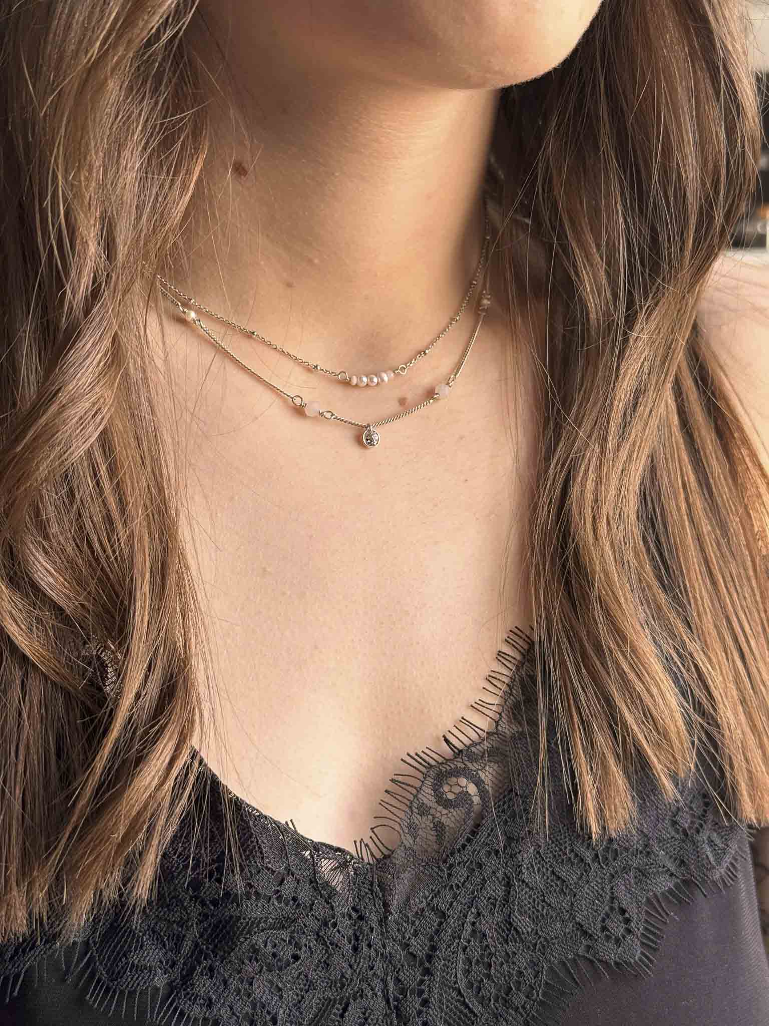 Collier Météore souvenir argent 925 - bijou personnalisé poils animaux - Les Bijoux Étoilés